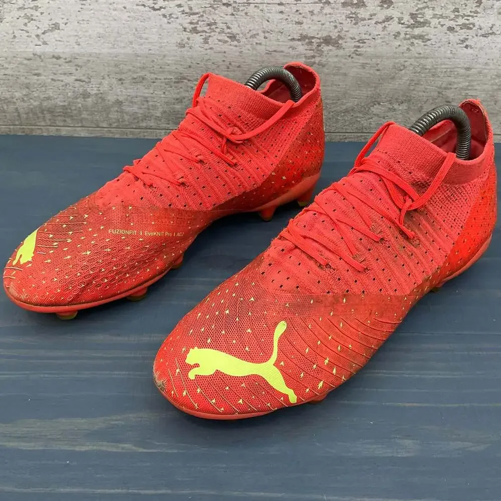 Puma Future Z 3.4 FG/AG Soccer Cleats Fiery Coral Fizzy Light 106999-03